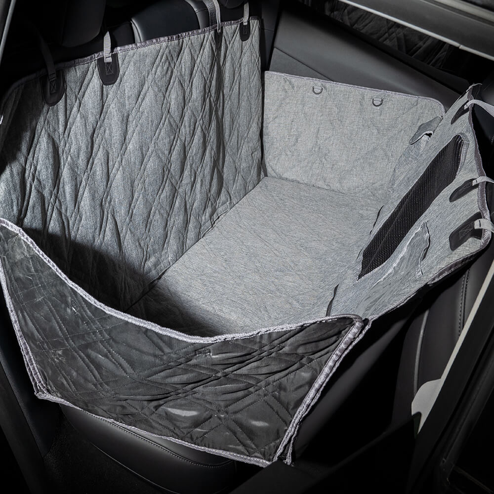 Olvoria | Dog Car Seat Cover - Waterproof & Dirt-Resistant Hammock