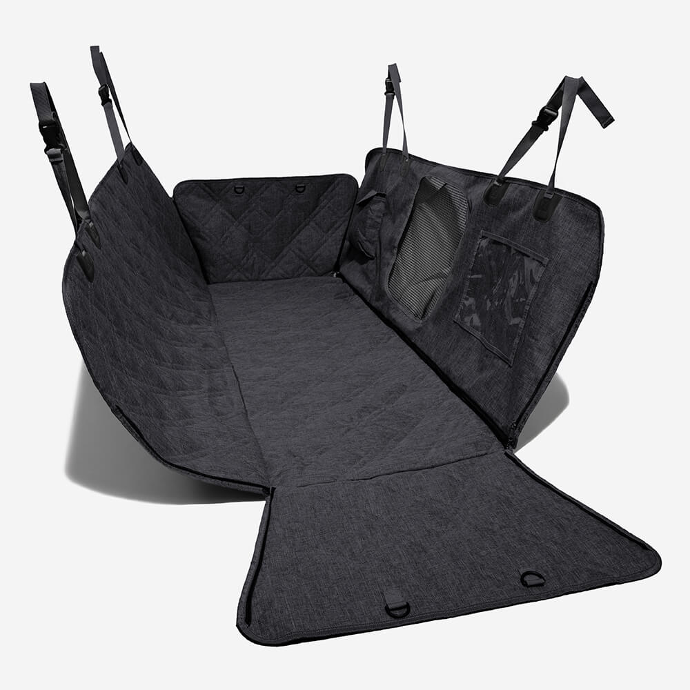 Olvoria | Dog Car Seat Cover - Waterproof & Dirt-Resistant Hammock
