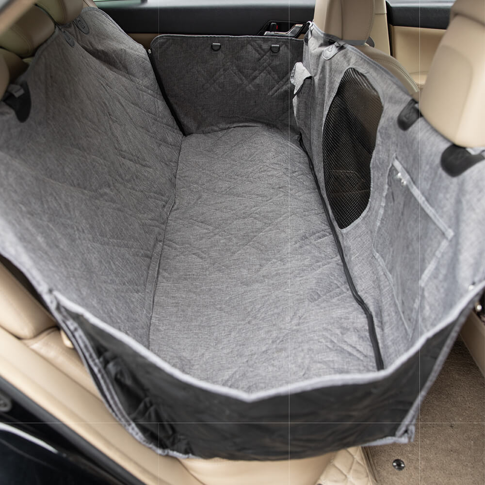 Olvoria | Dog Car Seat Cover - Waterproof & Dirt-Resistant Hammock