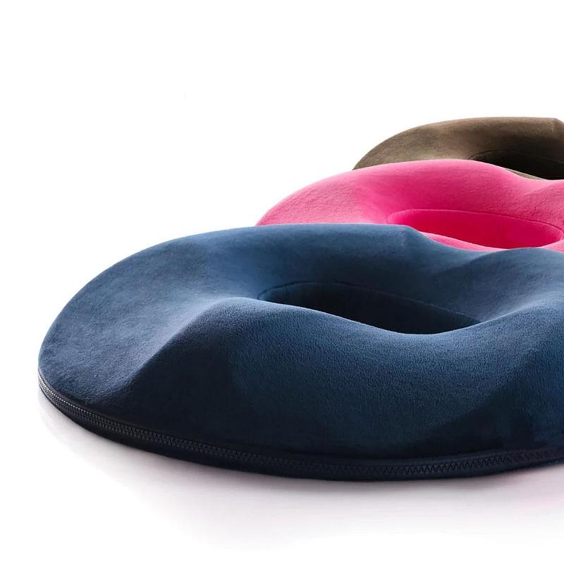 Olvoria | Donut Seat Cushion for Hemorrhoid & Coccyx Pain Relief