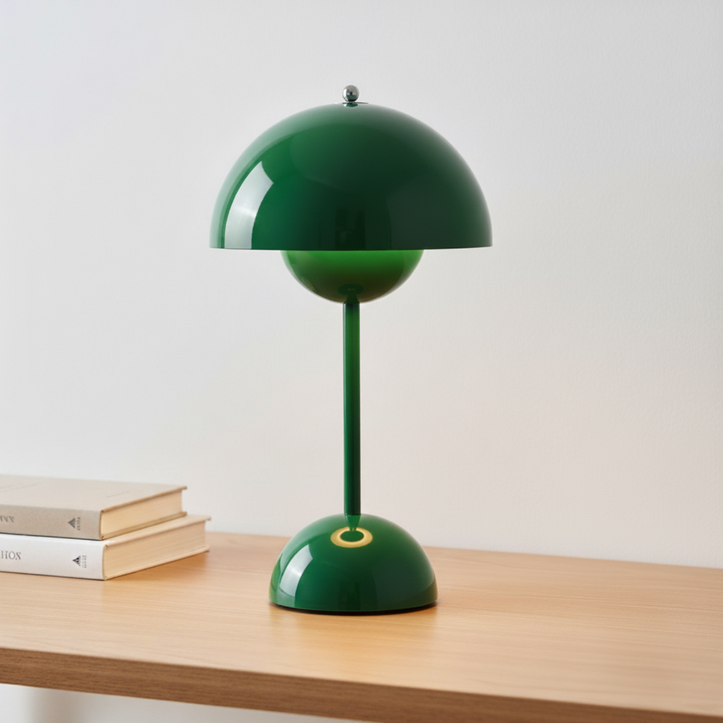 Olvoria | Dorsø Pillam | Scandinavian Designer Table Lamp | Dimmable & Modern (H 29.5cm)