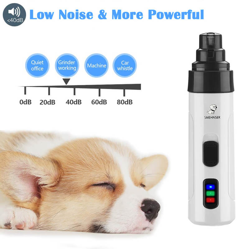 Olvoria | Electric Dog Nail Clipper Grinder for Dogs and Cats
