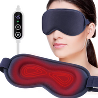 Olvoria | Masajeador eléctrico para ojos con calor para alivio de migrañas