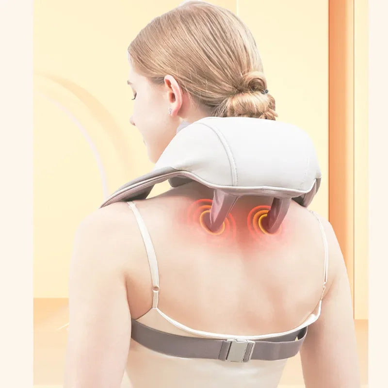 Olvoria | Electric Neck and Back Massager - Comprehensive Massage Solution