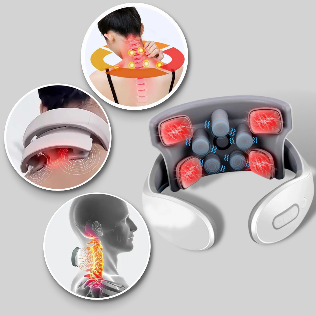 Olvoria | Electric Neck Massager with Heat & Multiple Modes
