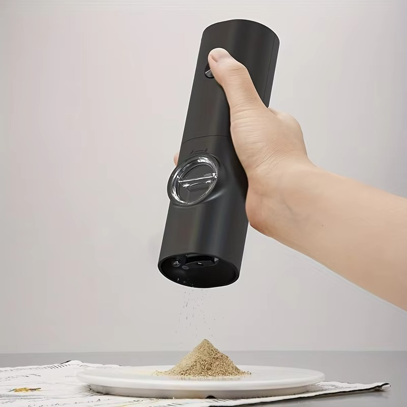 Olvoria | Electric Pepper and Salt Mill Set with Adjustable Coarseness and LED Light