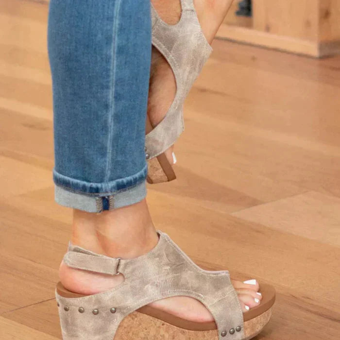 Olvoria Elegant and Comfortable Wedge Heels