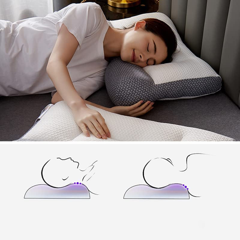 Olvoria | Ergonomic Contour Pillow for Neck Pain Relief