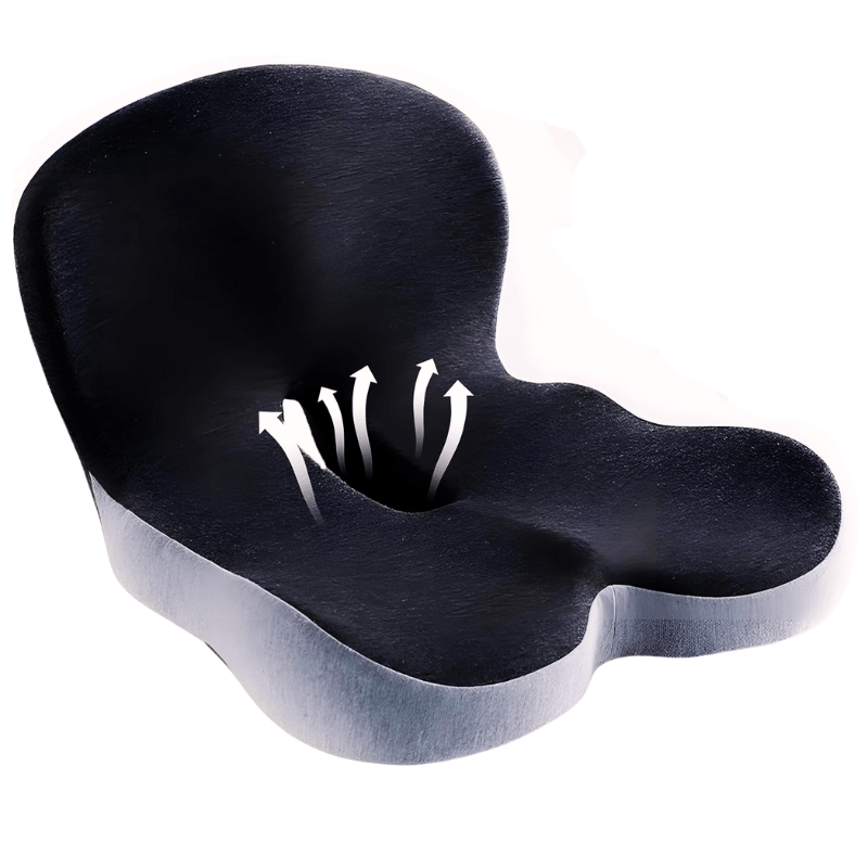 Olvoria | Ergonomic Seat Cushion with Lumbar Support