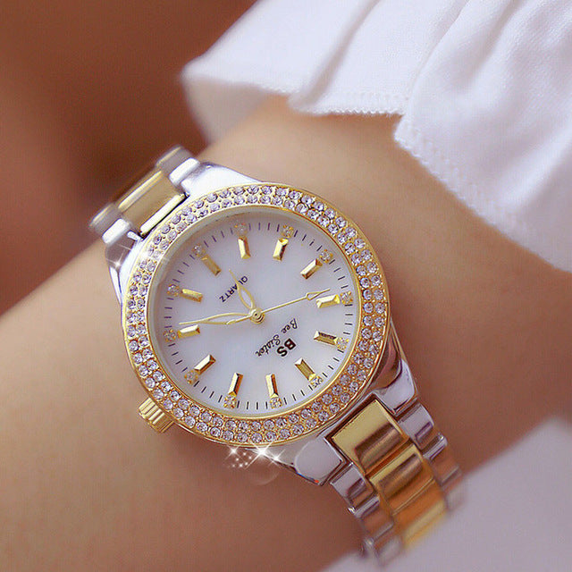 Olvoria | Esmée Women's Stainless Steel Quartz Watch 32mm Silver
