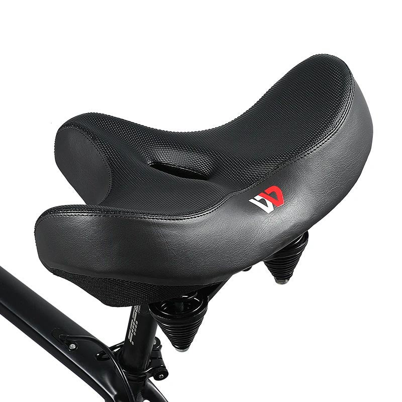 Olvoria | Extra Wide Bicycle Saddle with Dual Spring Suspension