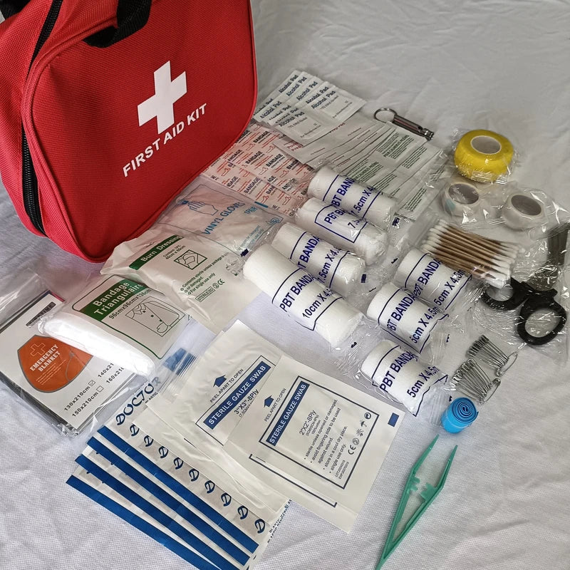 Olvoria | FirstAidPro - 184-piece First Aid Kit [50% DISCOUNT]