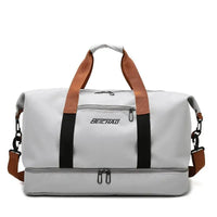 Olvoria | FITVOY DUFFEL – Sac de sport et de voyage léger avec compartiment à chaussures et séparation humide-sèche