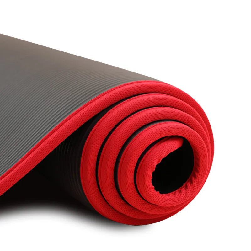 Olvoria | FlexiMat Yoga Mat | Extra Thick 10 mm Non-Slip | 183×61 cm