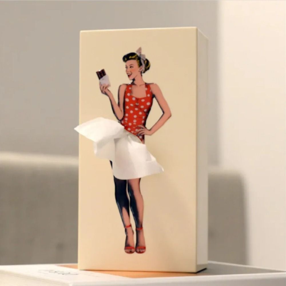 Olvoria | Flying Skirt Tissue Box