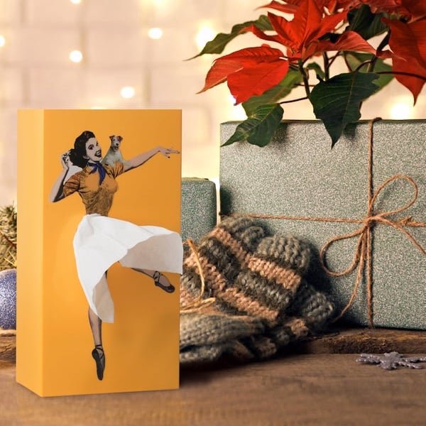 Olvoria | Flying Skirt Tissue Box