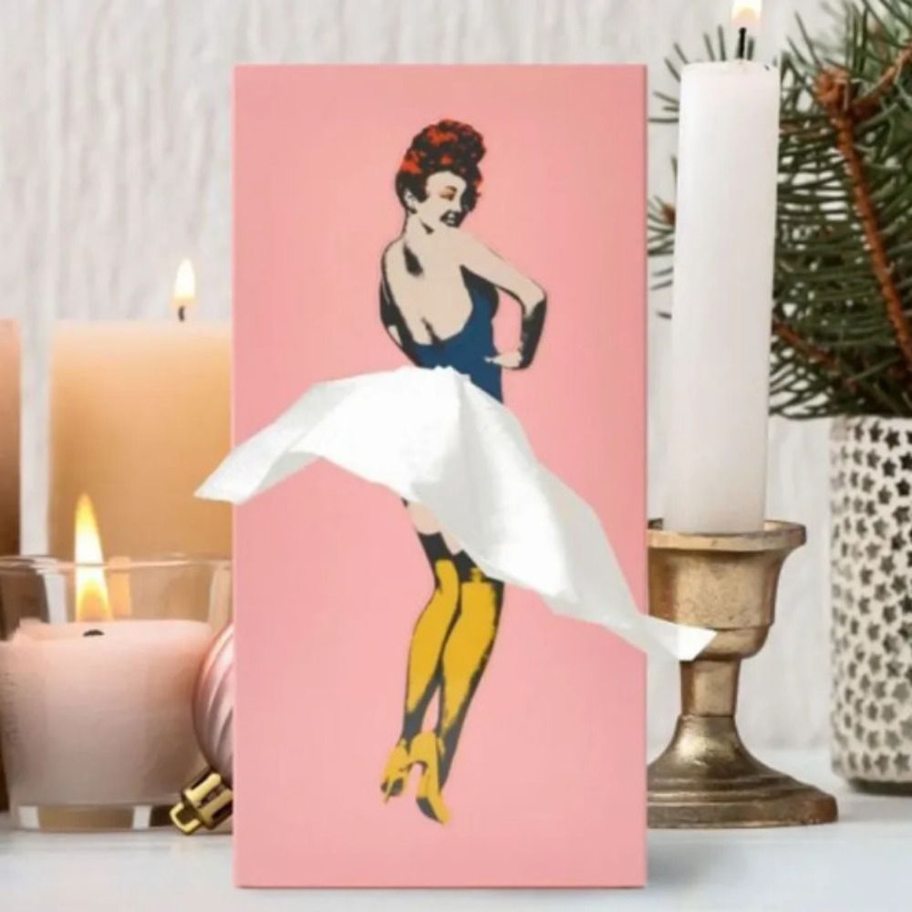 Olvoria | Flying Skirt Tissue Box