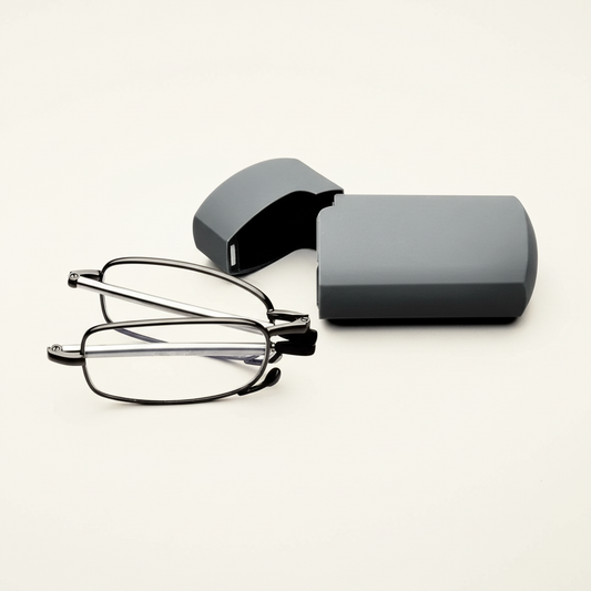 Olvoria | Folding Reading Glasses - Portable With Case