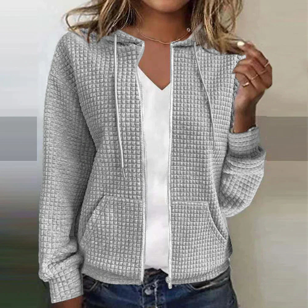 Olvoria | For her checked jacket: Style and comfort combined 2024