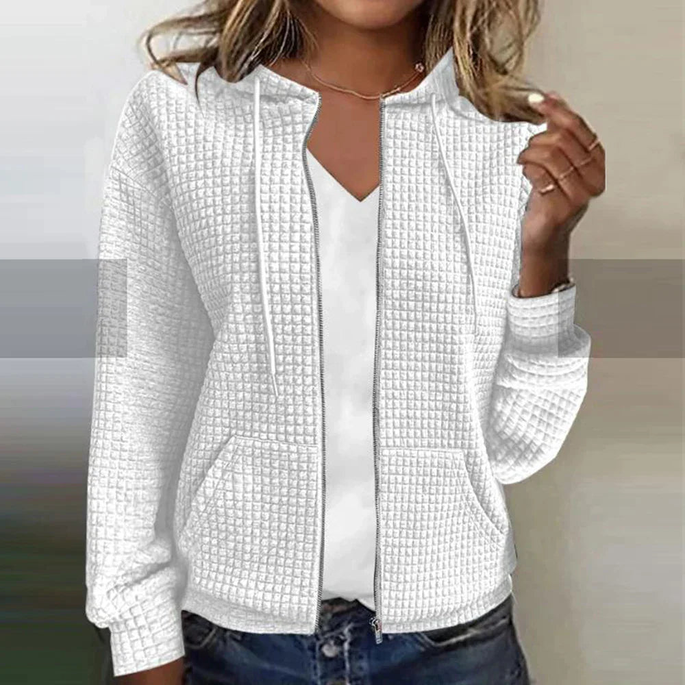 Olvoria | For her checked jacket: Style and comfort combined 2024