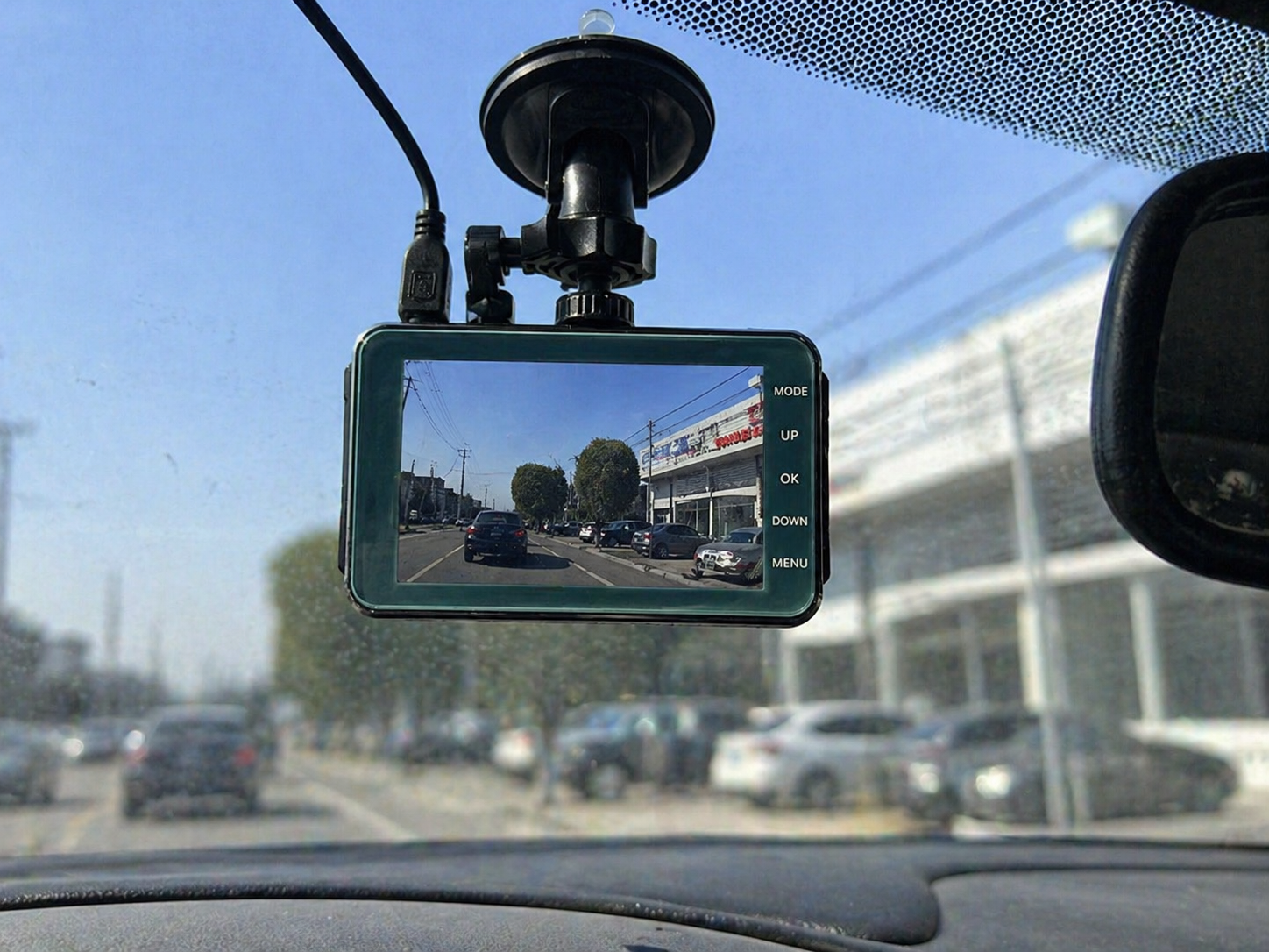 Olvoria | Front And Rear Dash Cam Dashboard Camera For Car With Night Vision