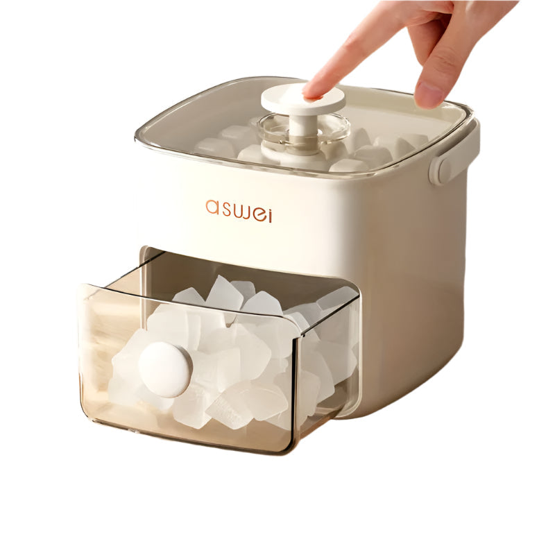 Olvoria | FrostMate Compact Ice Maker – Countertop Ice Maker for Quick Ice Cubes at Home