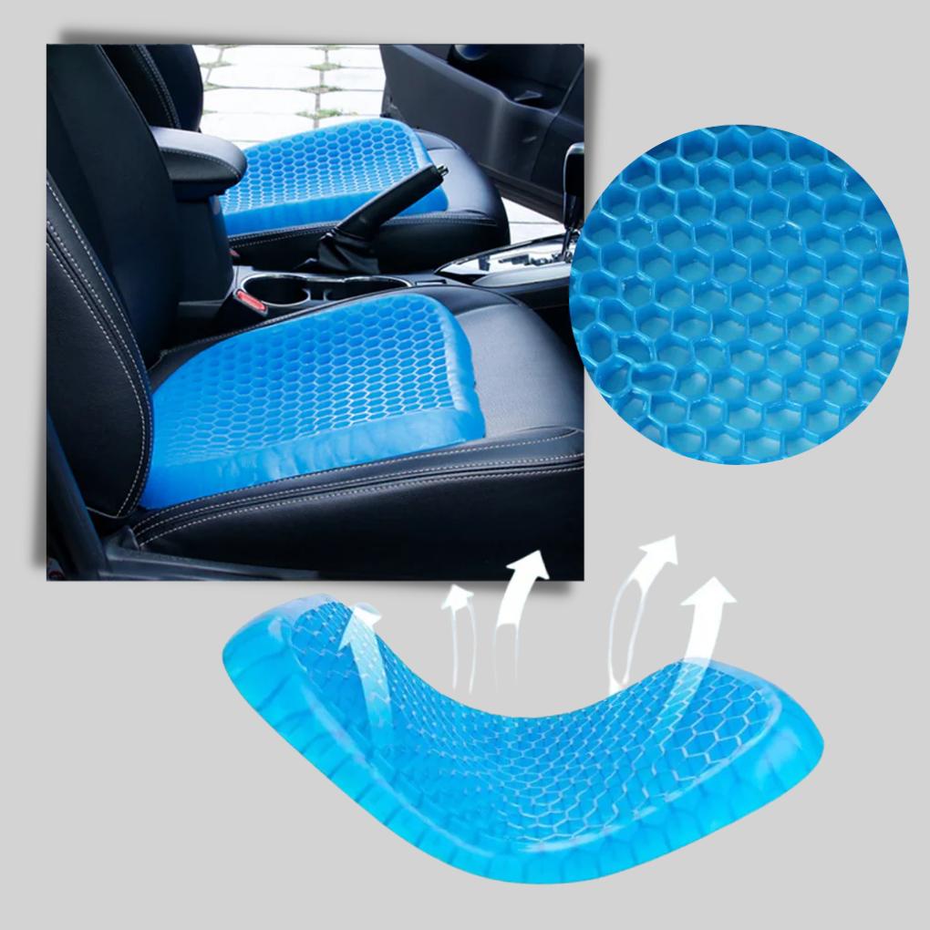 Olvoria | Gel Seat Cushion - Ergonomic Support