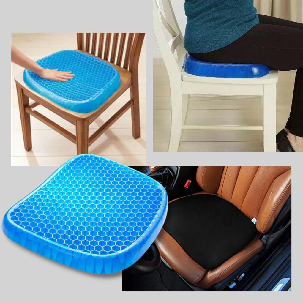 Olvoria | Gel Seat Cushion - Ergonomic Support