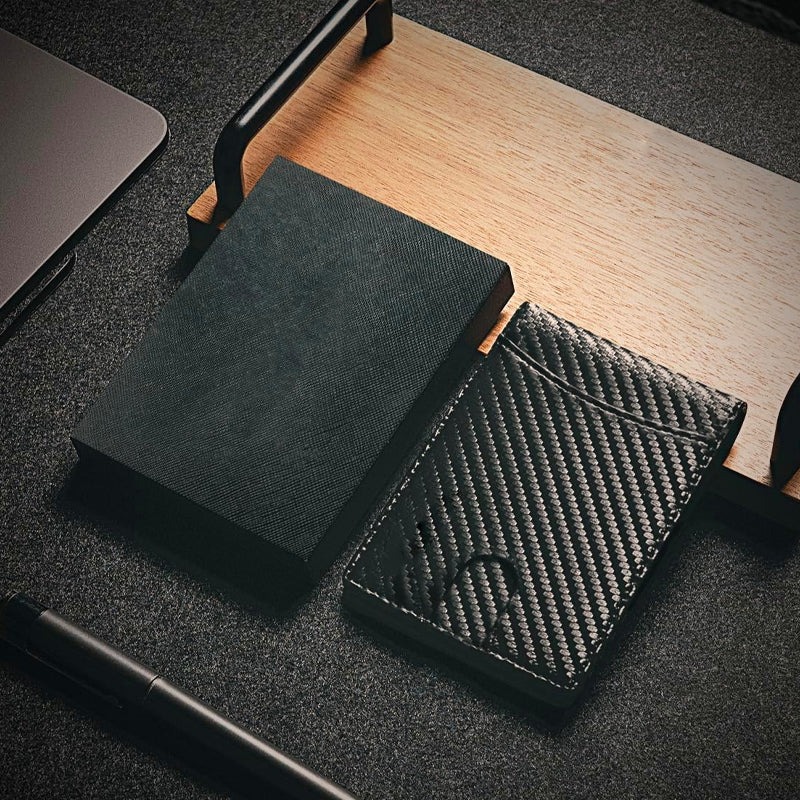 Olvoria | Genuine Leather Anti-theft Swipe Card Holder