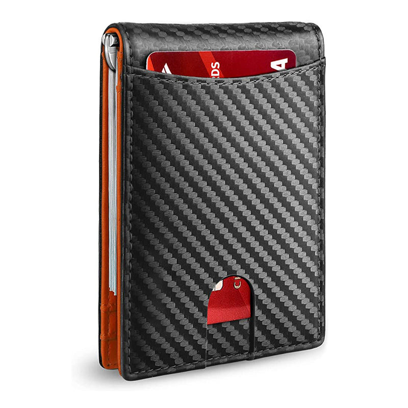 Olvoria | Genuine Leather Anti-theft Swipe Card Holder