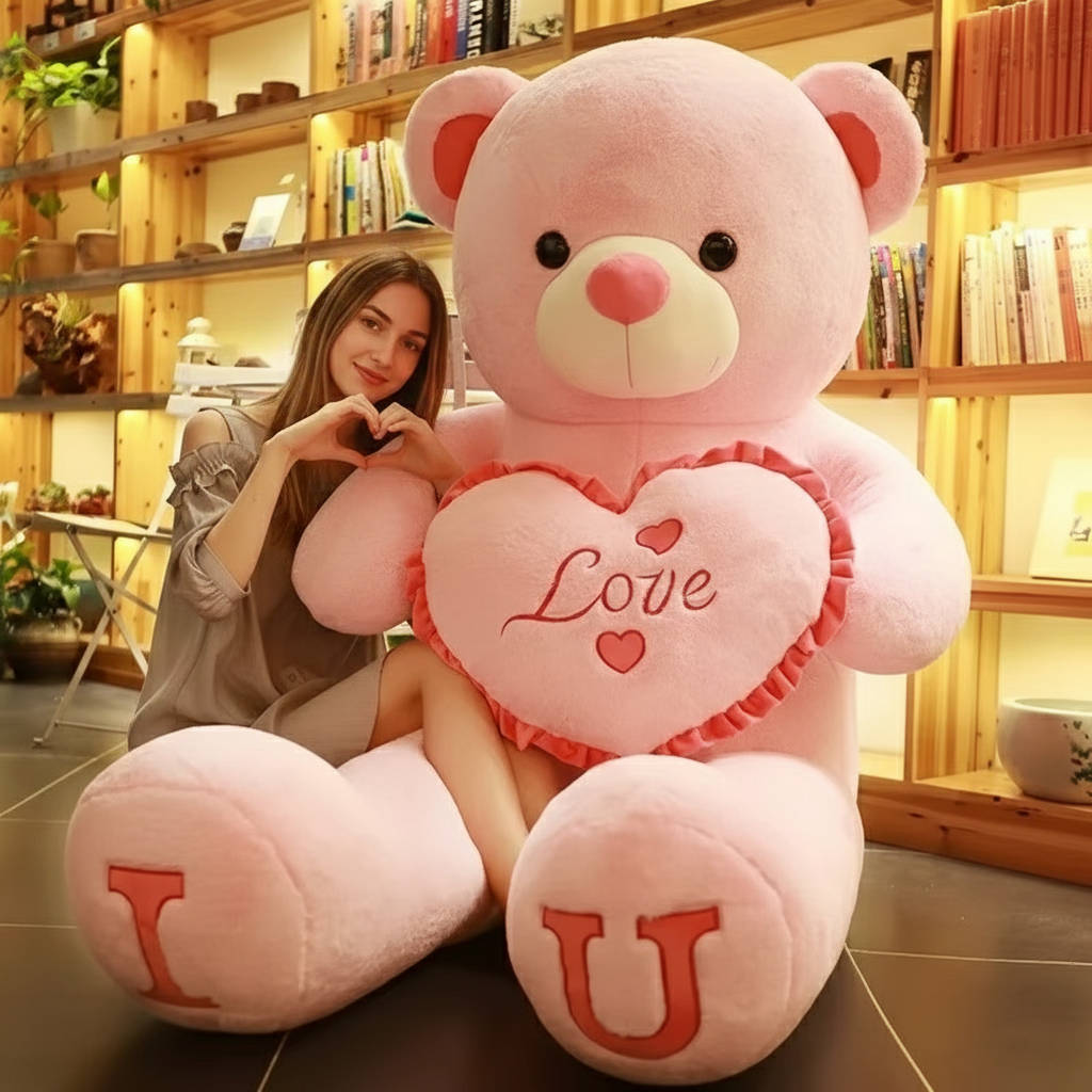 Olvoria | Giant Plush Bear – Extra Large Plush Teddy for Comfort and Relaxation