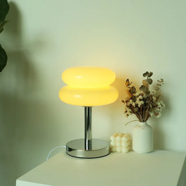 Olvoria | Glass Table Lamp | Child-Friendly Night Light Design