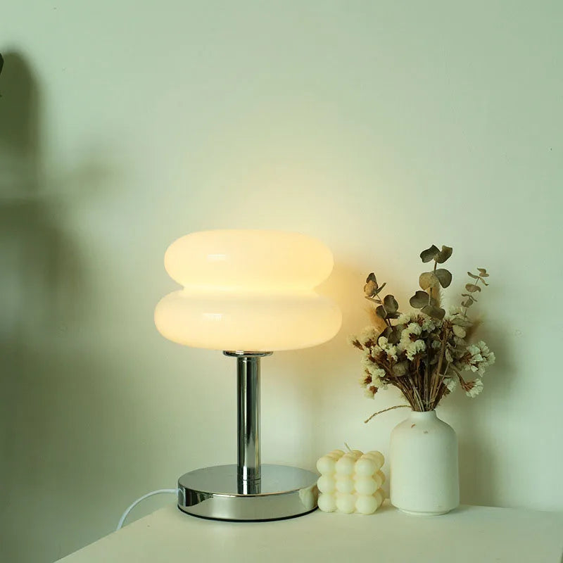 Olvoria | Glass Table Lamp | Child-Friendly Night Light Design