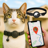 Olvoria | GPS Περιλαίμιο για Γάτες με Αντανακλαστικό Σχέδιο