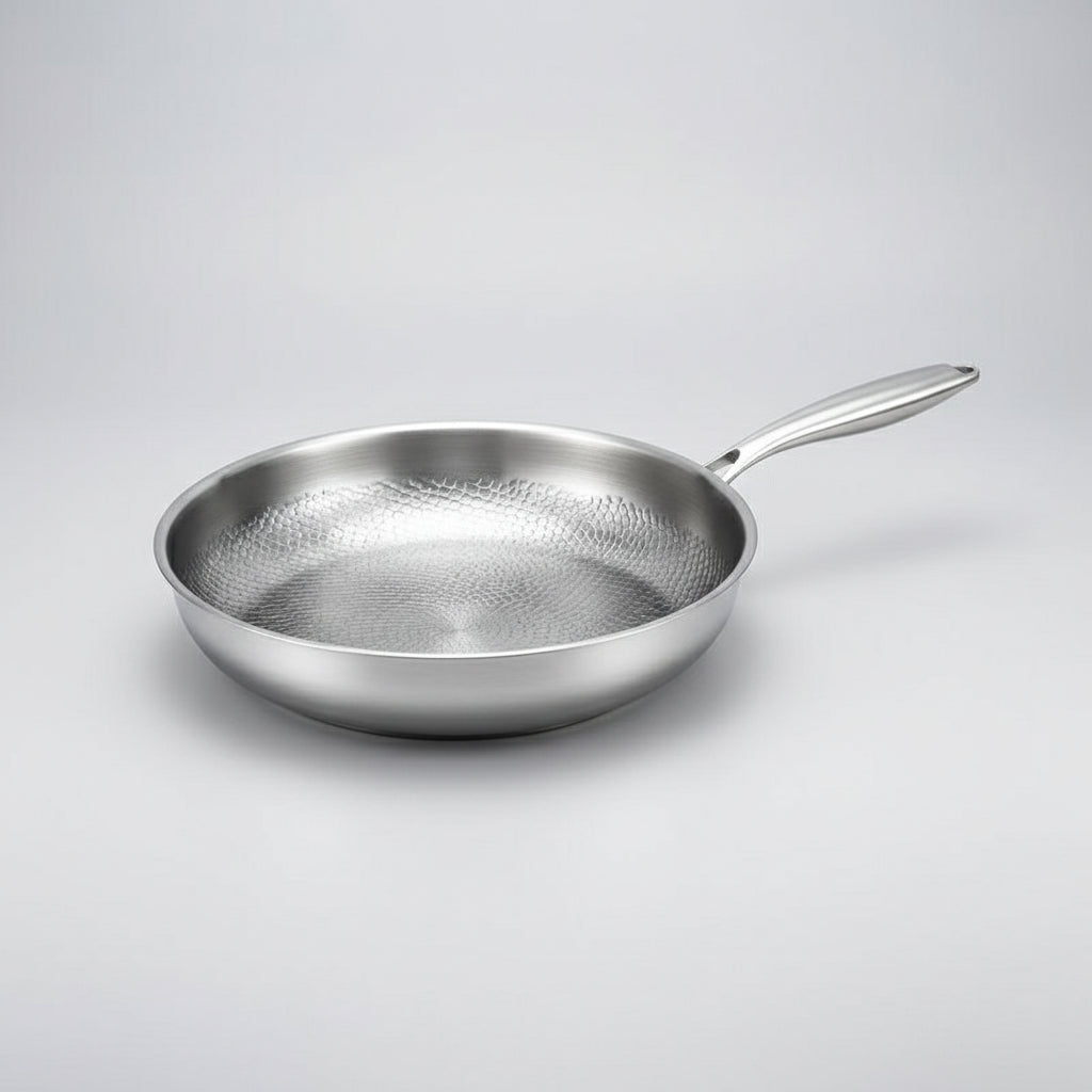 Olvoria | Hammered Non-Stick Skillet for Induction Cooktops and Everyday Cooking