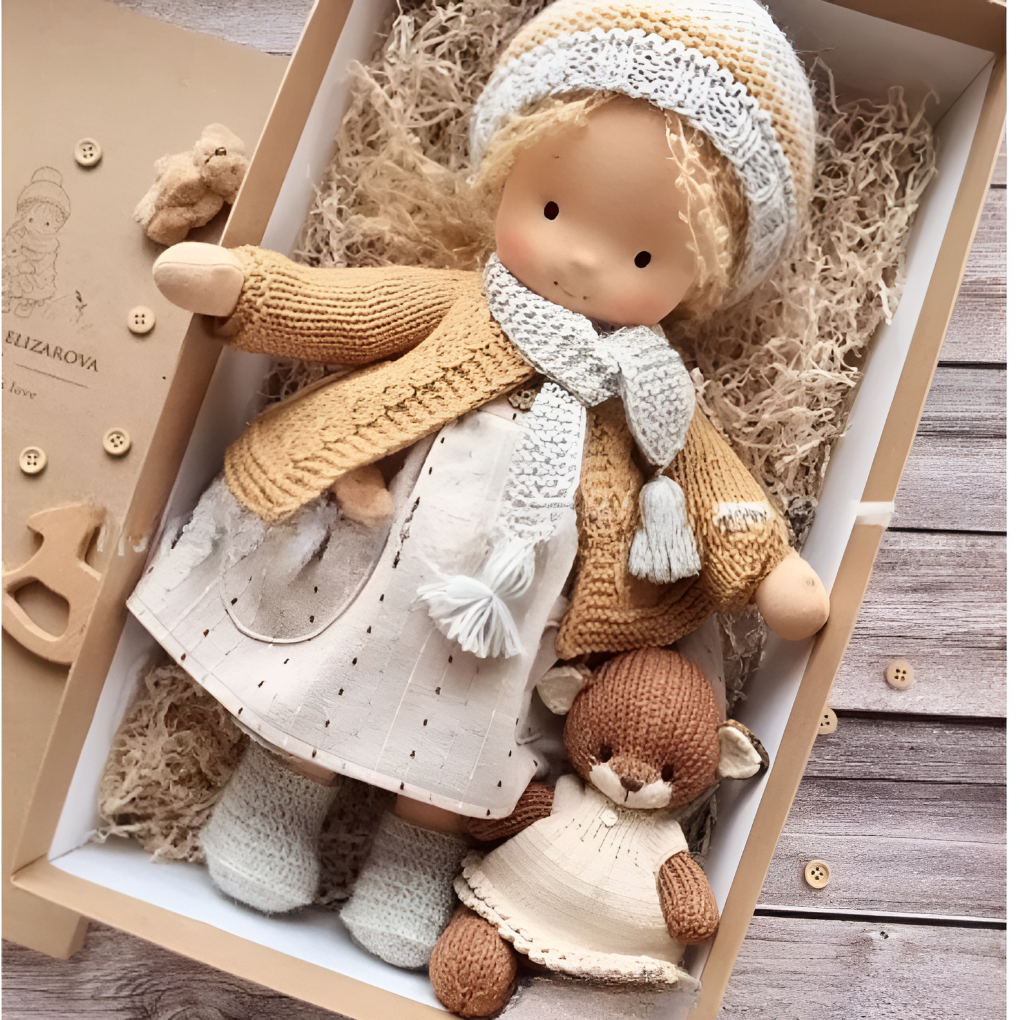Olvoria | Handmade Waldorf Doll - Soft & Gentle Play Companion