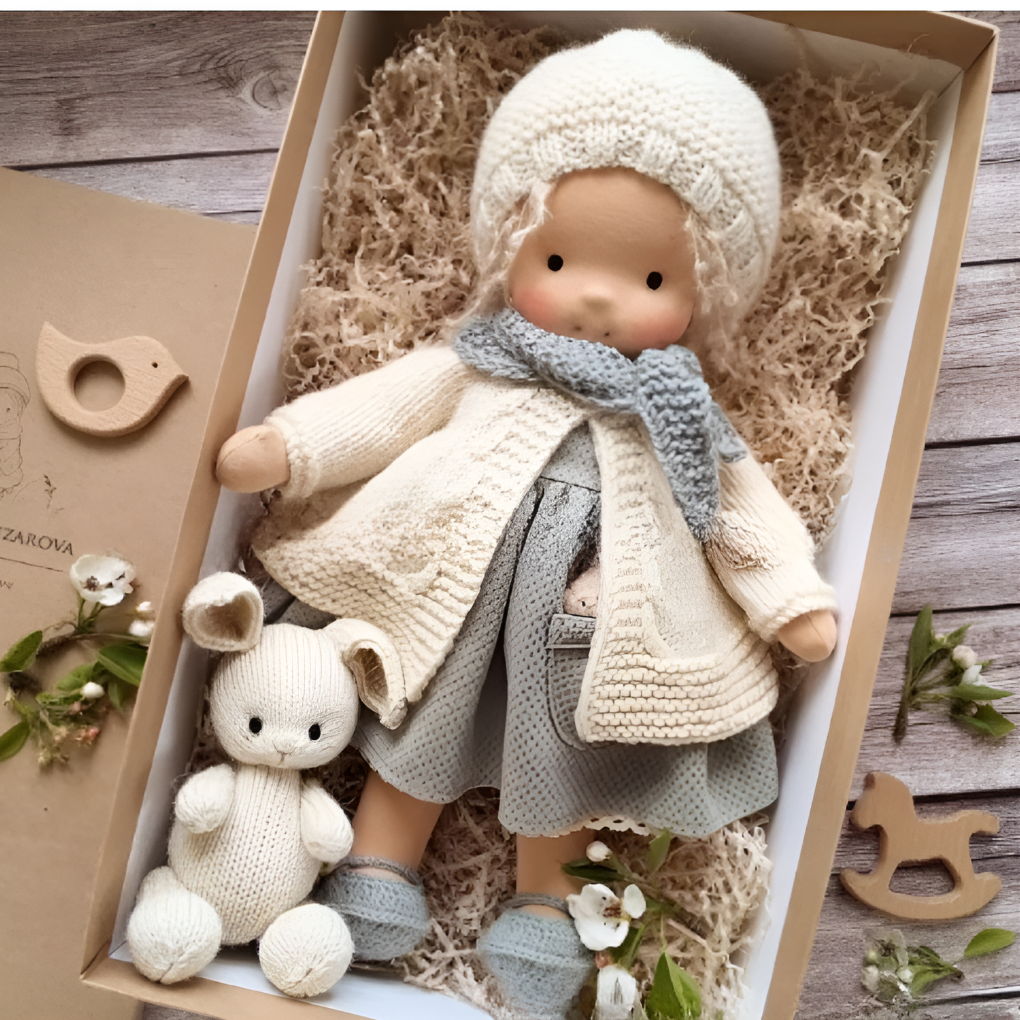 Olvoria | Handmade Waldorf Doll - Soft & Gentle Play Companion