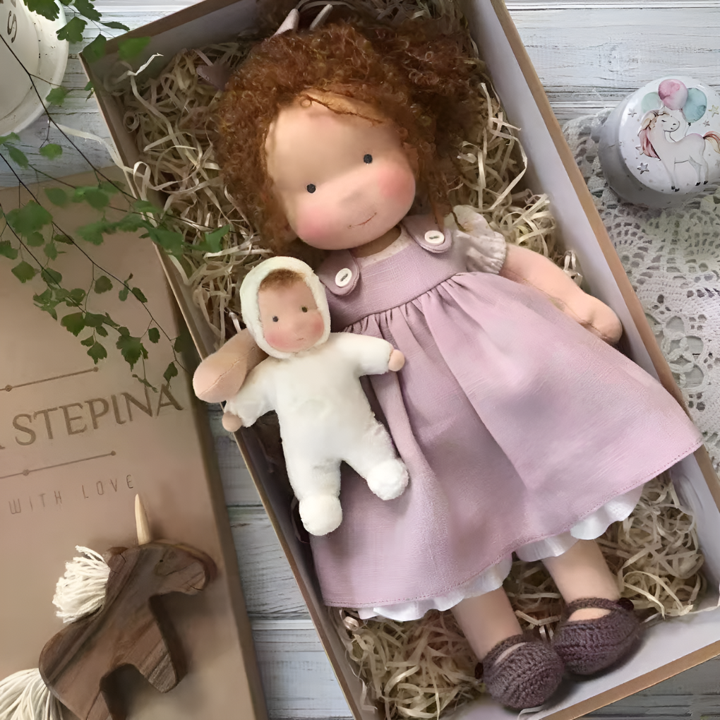 Olvoria | Handmade Waldorf Doll - Soft & Gentle Play Companion