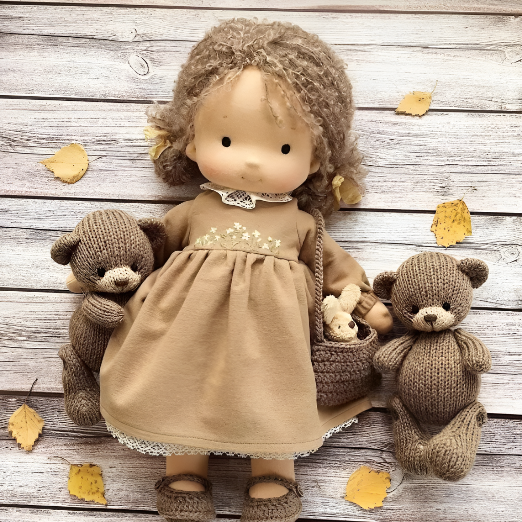 Olvoria | Handmade Waldorf Doll - Soft & Gentle Play Companion