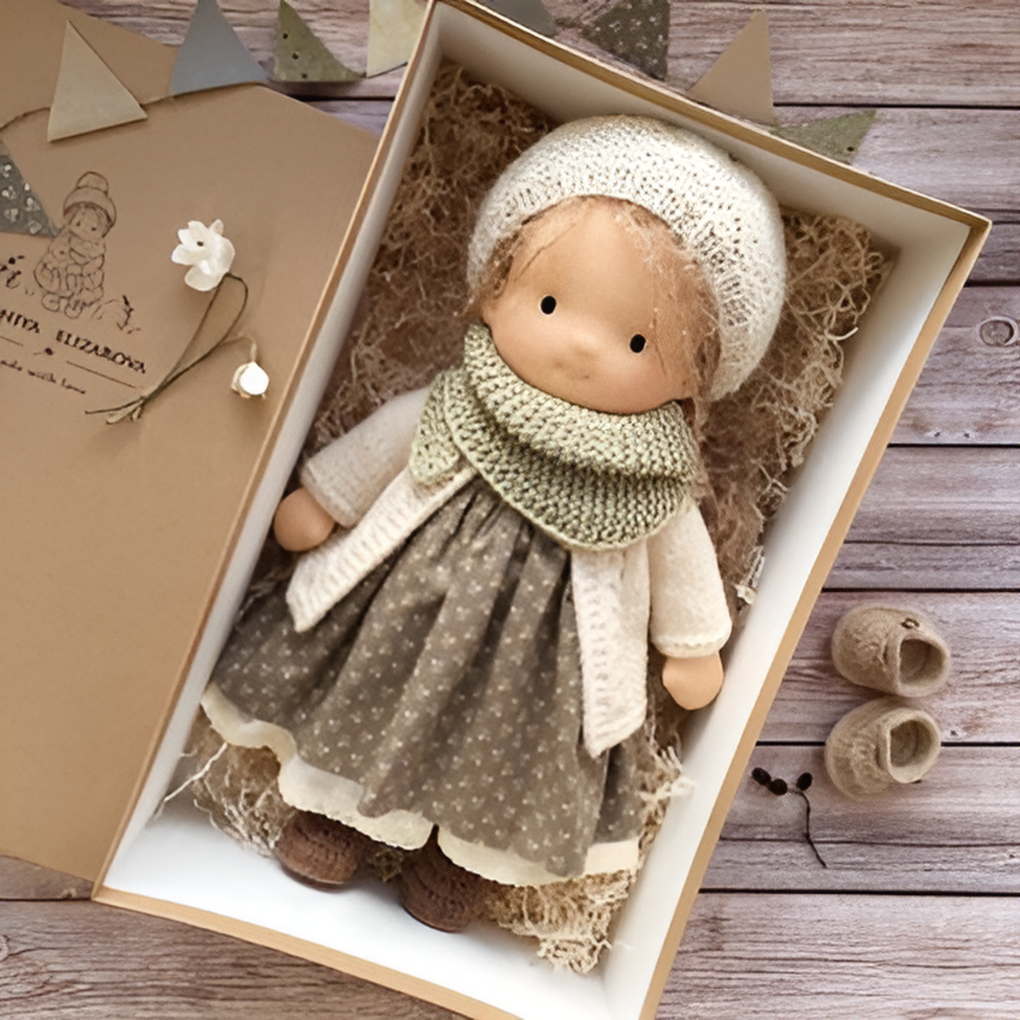 Olvoria | Handmade Waldorf Doll - Soft & Gentle Play Companion