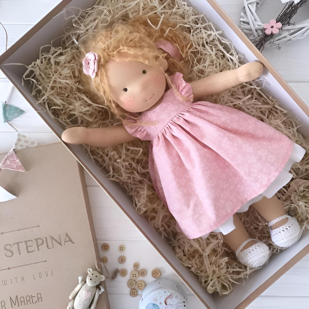 Olvoria | Handmade Waldorf Doll - Soft & Gentle Play Companion