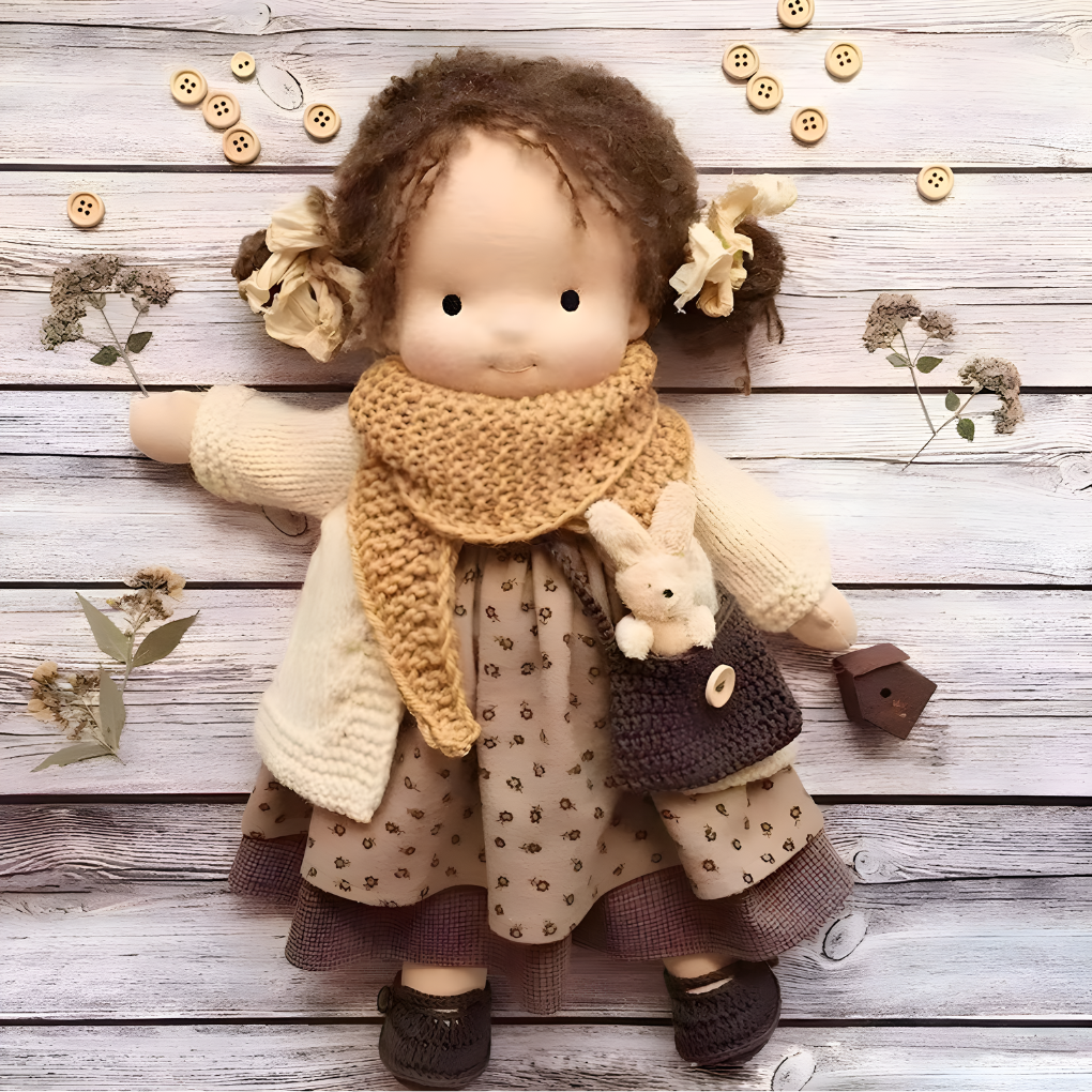 Olvoria | Handmade Waldorf Doll - Soft & Gentle Play Companion