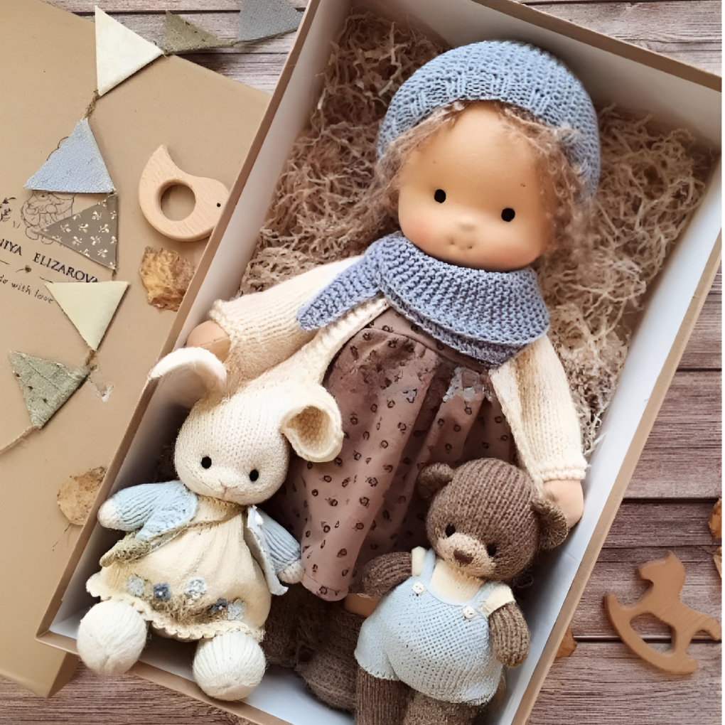 Olvoria | Handmade Waldorf Doll - Soft & Gentle Play Companion