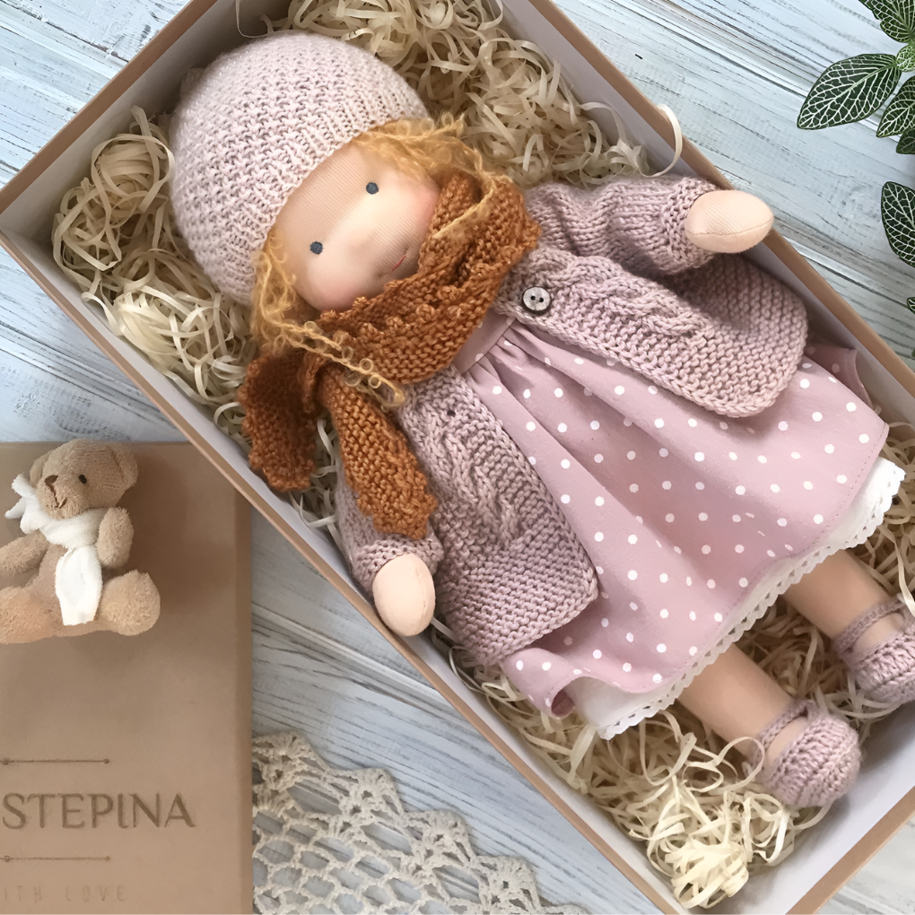 Olvoria | Handmade Waldorf Doll - Soft & Gentle Play Companion
