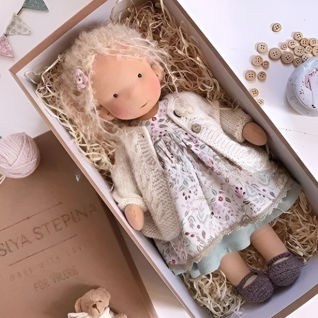 Olvoria | Handmade Waldorf Doll - Soft & Gentle Play Companion