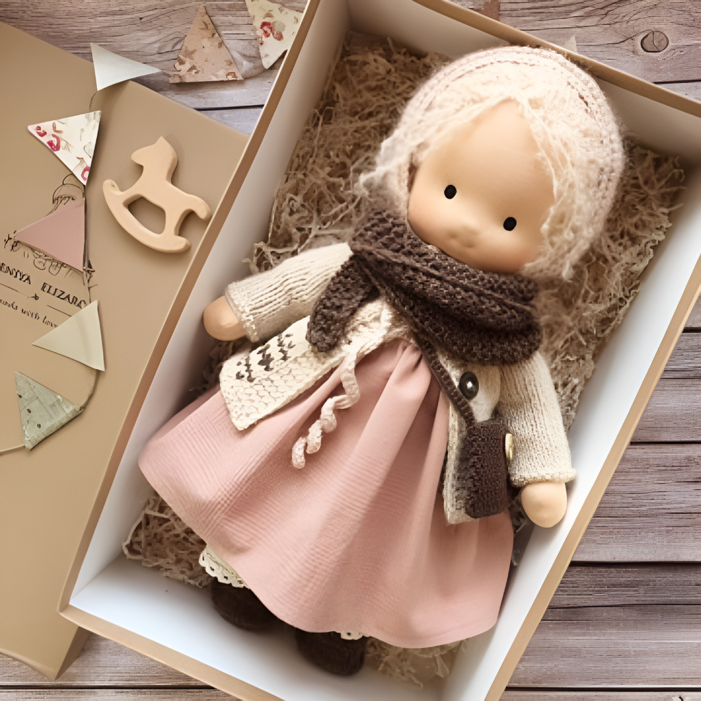 Olvoria | Handmade Waldorf Doll - Soft & Gentle Play Companion