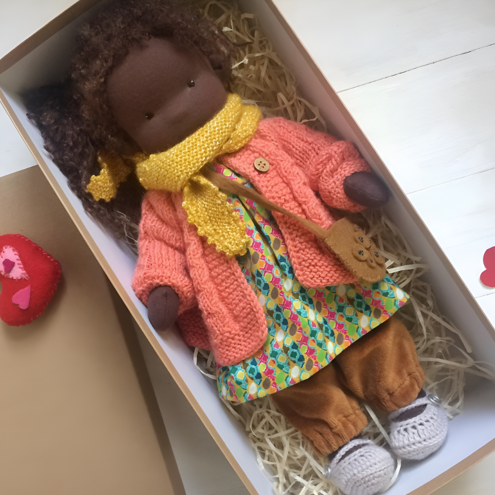 Olvoria | Handmade Waldorf Doll - Soft & Gentle Play Companion
