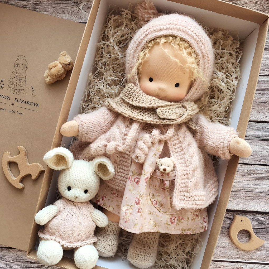 Olvoria | Handmade Waldorf Doll - Soft & Gentle Play Companion