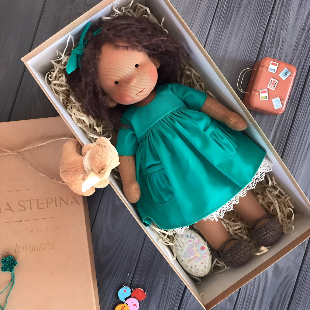 Olvoria | Handmade Waldorf Doll - Soft & Gentle Play Companion