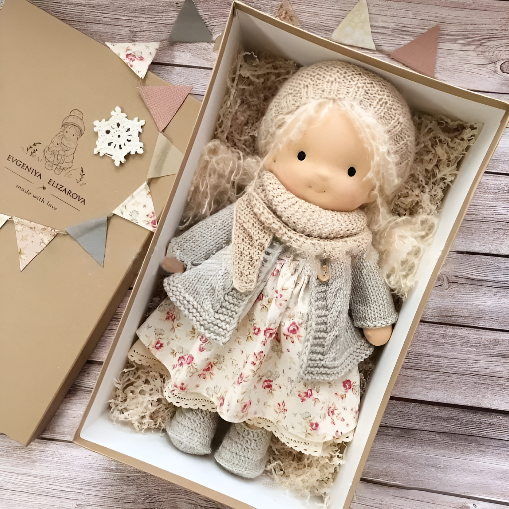 Olvoria | Handmade Waldorf Doll - Soft & Gentle Play Companion